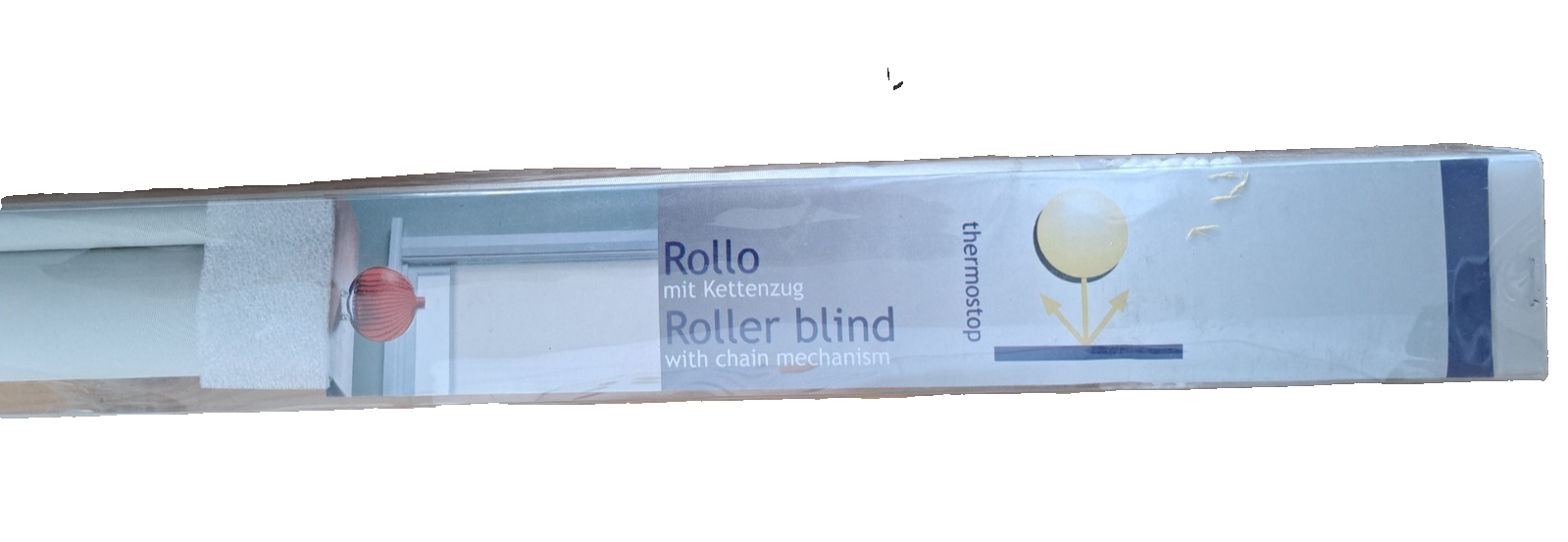 Thermostop Rollo mit Kettenzug, 120x175 cm